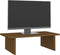 vidaXL - Monitorstandaard - 50x27x15 - cm - massief - grenenhout - honingbruin