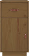 vidaXL - Bureaukastje - 40x50x75 - cm - massief - grenenhout - honingbruin