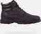 GEOX U ANDALO Dames Veterboots - Gevet leer - Zwart - Maat 44