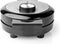 Nedis Wafelijzer - 5 Heart shaped waffles - 19 cm - 1000 W - Automatische temperatuurregeling - Aluminium / Kunststof
