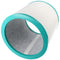 Dyson - HEPA filter - Compatibel met 968126-03 968126-05 970342-01 - Wit Groen
