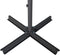 vidaXL - Parasol - met - aluminium - paal - 600 - cm - bordeauxrood