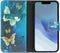 iMoshion Hoesje Geschikt voor iPhone 14 Hoesje Met Pasjeshouder - iMoshion Design Softcase Bookcase - Blauw / Blue Butterfly