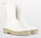 PS Poelman SATURNO - Chelsea Laarzen - Chunky zool - Crème - Maat 36