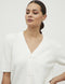Vila Viril - Knit Cardigan - 2/4 Mouwen - Wit (M)