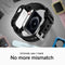 Just in Case Rugged Armor Pro - Beschermhoes voor Apple Watch (44/45mm) - Stevige bescherming - Zwart