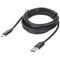 Ansmann USB-A naar USB-C - Data- en oplaadkabel - 200 cm - Zwart