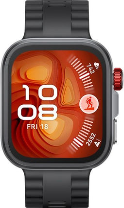 Huawei Watch Fit 4 Pro - Smartwatch - Saffierglas Titanium - Zwart