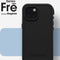 Otterbox Frē Series - Soft case - Waterdicht schokbestendig - Zwart (iPhone 15)