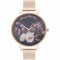 Olivia Burton Dames horloge analoog quartz One Size 87885062