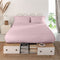 Bovenblad HappyFriday Basic Licht Roze 180 x 270 cm