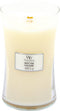 WoodWick Hourglass Large Geurkaars - White Teak - 130 branduren