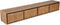 Zwevend tv-meubel RichWood 200 cm - naturel
