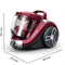 Rowenta RO4B63 - Stofzuiger zonder zak - Slede - 2,5L inhoud - 3x luchtfilterstadia