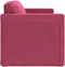 vidaXL - Slaapbank - vloermodel - 2-in-1 - 122x204x55 - cm - fluweel - wijnrood