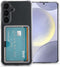 iMoshion Hoesje Geschikt voor Samsung Galaxy S24 Plus Hoesje Met Pasjeshouder - iMoshion Softcase Backcover met pashouder 3.0 - Transparant