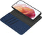 iMoshion Hoesje Geschikt voor Samsung Galaxy S21 Hoesje Met Pasjeshouder - iMoshion Uitneembare 2-in-1 Luxe Bookcase - Donkerblauw