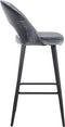 Richmond Barstoel Luna Antraciet (Emerald 806 Antraciet)