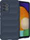 iMoshion Hoesje Geschikt voor Samsung Galaxy A52 (4G) / A52s / A52 (5G) Hoesje Siliconen - iMoshion EasyGrip Backcover - Donkerblauw