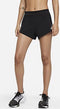 Nike Nk 10K - 2-in-1 Sportshort Dames - Waterafstotend - Zwart (M)