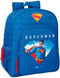 Safta Superman Rugzak - 38 x 32 x 12 cm - Polyester - Multicolor
