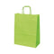 Klika - Draagtas papier - lime - afm 32x12x41cm - 4 stuks
