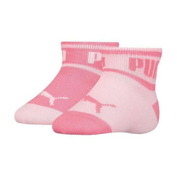 Sportsokken Puma Wording x2 Roze Schoenmaat 19-22