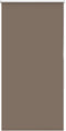 vidaXL - Rolgordijn - verduisterend - koffie - 70x130 - cm - stofbreedte - 65,7 - cm