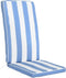 Stoelkussen DKD Home Decor Wit Hemelsblauw 42 x 4 x 115 cm