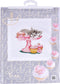 Thea Gouverneur - Borduurpakket met telpatroon - 742A - Voorgesorteerde DMC Garens - Sweet as Sugar - Aida - 31 cm x 30 cm - DIY Kit