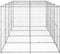 vidaXL - Hondenkennel - 9,68 - m² - gegalvaniseerd - staal