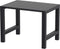 siesta vegas uitschuifbare bartafel – 100 / 140 cm – zwart