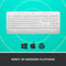Logitech Signature K650 - Draadloos Toetsenbord - Geïntegreerde handsteun en sneltoetsen - Wit