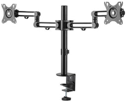 Startech ARMDUAL3 - Monitorstandaard - Draaibaar - Zwart