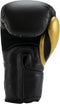 Super Pro Combat Gear ACE - Kickbokshandschoenen - PU met klittenbandsluiting - Zwart/Goud 12oz