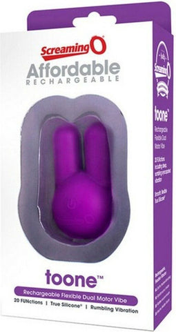 The Screaming O Toone Clitorale Stimulator - Paars