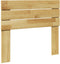vidaXL - Hoofdbord - 75 - cm - massief - hout - eiken