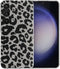 imoshion Hoesje Geschikt voor Samsung Galaxy S24 Hoesje Siliconen - imoshion Design hoesje - Meerkleurig / Leopard Transparent