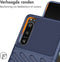 iMoshion Hoesje Geschikt voor Sony Xperia 5 IV Hoesje Siliconen - iMoshion Thunder Backcover - Blauw