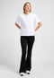 LEE BREESE - FLARE JEANS - Hoge taille - Zwart (W27 X L33)