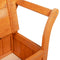 vidaXL - Tuinopbergbank - in - Acacia - 119x76x44 - cm - Massief - Hout