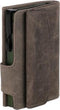 Clicksafe pasjeshouder - RFID - 8 pasjes - jachtleer/aluminium - grijs/groen - JU-964306