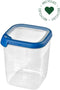 Curver Grand Chef Eco Vershoudbakje - 2,6L - Vierkant - Transparant/Donkerblauw