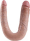 Pipedream King Cock dubbele dildo Double Troubleargekin beige - 17,48 inch