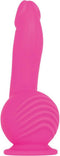 Vibrator met 2 motors en zuignap Evolved -