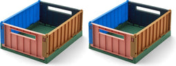 Liewood Weston storage box- 2 stuks - Small - Eden multi mix