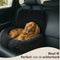 By Cee Cee Fluffy - Autostoel Hond - Veiligheidsriempje - Zwart - Maat M