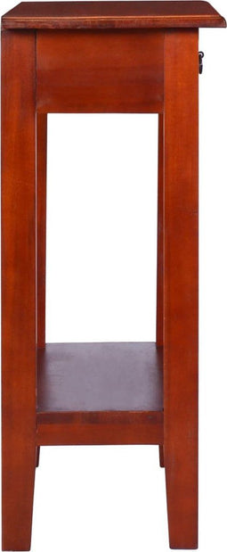 vidaXL - Wandtafel - 60x30x75 - cm - massief - mahoniehout - klassiek - bruin