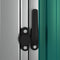 vidaXL - Tuinschuur - 180,5x97x209,5 - cm - gegalvaniseerd - staal - groen