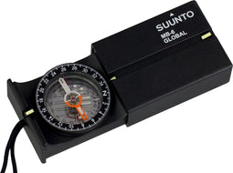 SUUNTO MB-6 - Spiegelpeilkompas - Global System met declinatiecorrectie - Zwart